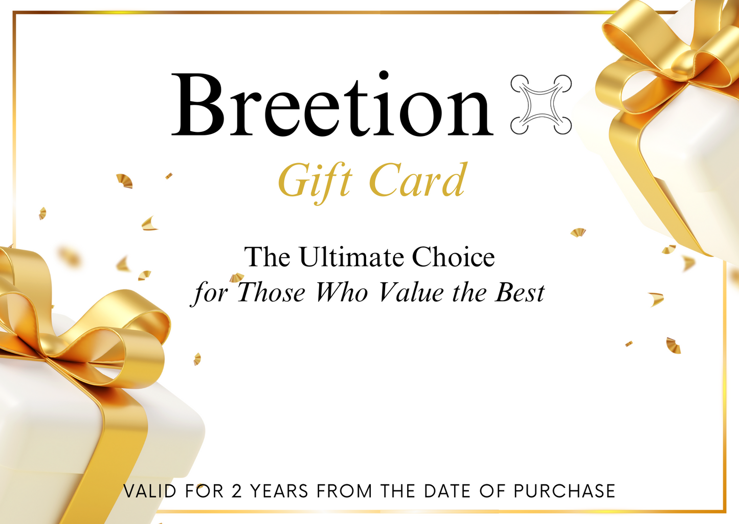 Breetion Gift Card